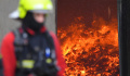 На северо-востоке Москвы произошел пожар в ангаре