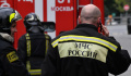 В Востряковском проезде в Москве произошло возгорание склада