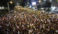 В Тель-Авиве полиция разогнала незаконный антиправительственный митинг